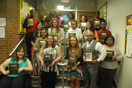Brush Inducts 17 Juniors into Wall of Fame