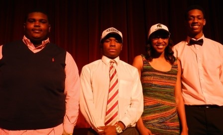 Brush High Athletes Sign National Letters of Intent