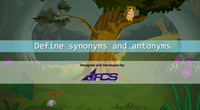 e-Learning: Synonyms & Antonyms 